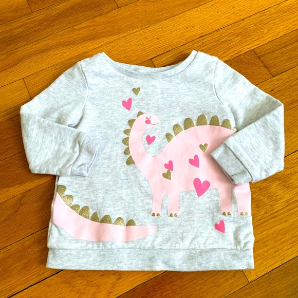 Bundle of sweatshirts for 18 M babygirl. Carter’s + Cat&Jack - Picture 3 of 8